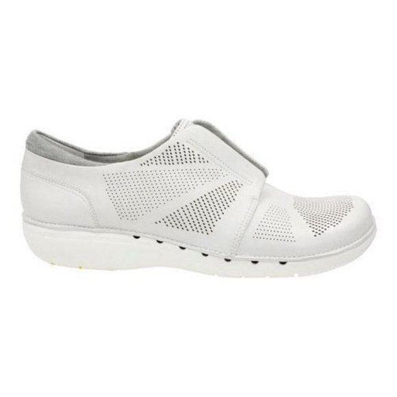 Women's Clarks Un Voltra Lace Up Shoes White - Picture 2 of 8